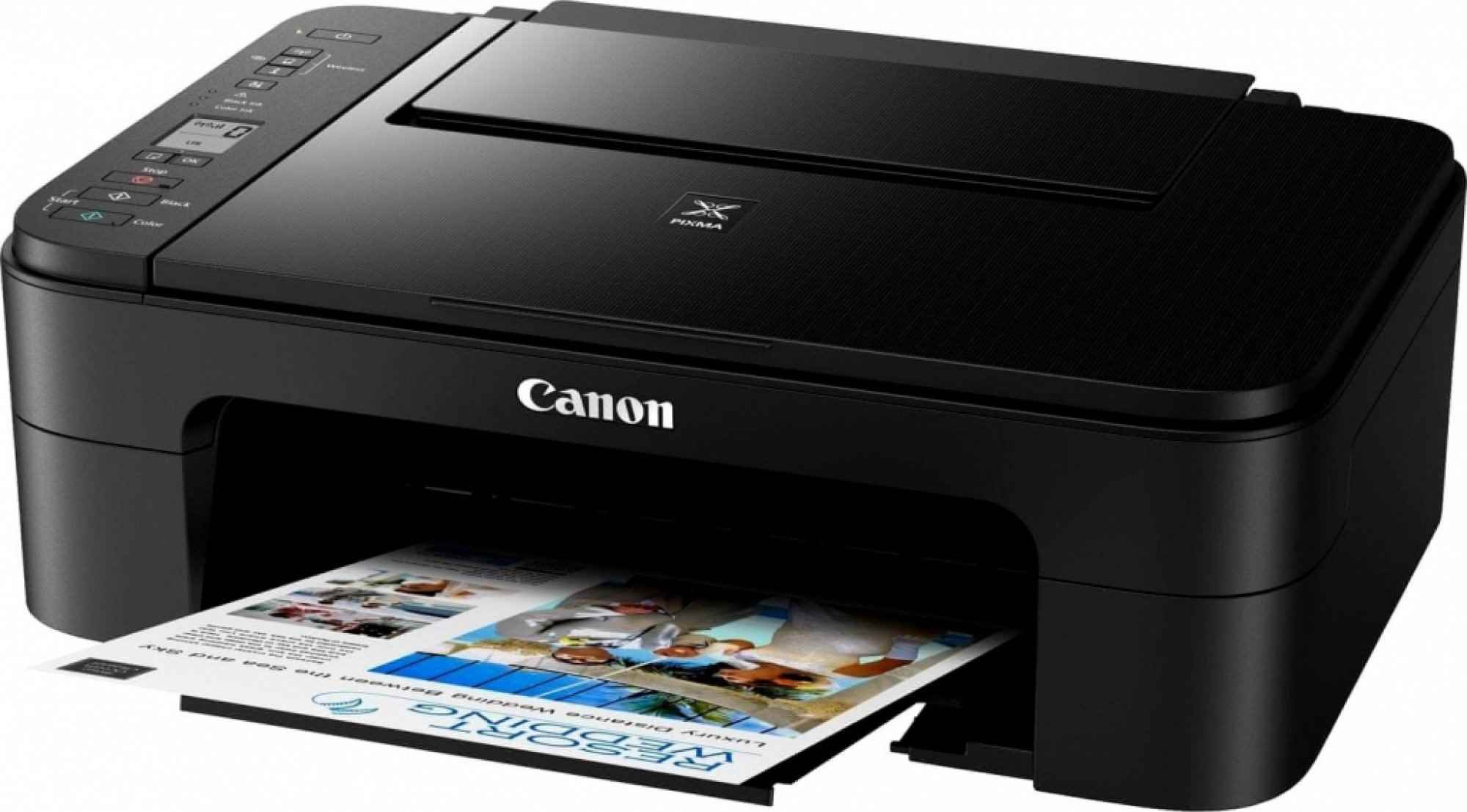 BAZAR - Canon PIXMA Tiskárna TS3355 black - barevná,  MF (tisk,  kopírka,  sken,  cloud),  USB,  Wi-Fi - Poškozený obal (Kompl1 