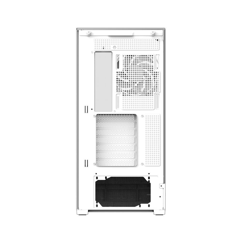 ZALMAN case P40 Prism, Mid Tower, ATX, 2xUSB 3.0, 1xUSB-C, 1x 120mm ARGB Fan, bílá4 