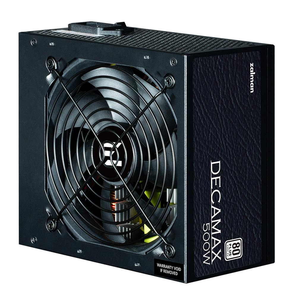 ZALMAN zdroj Decamax,  500W,  120mm,  80Plus,  černá2 
