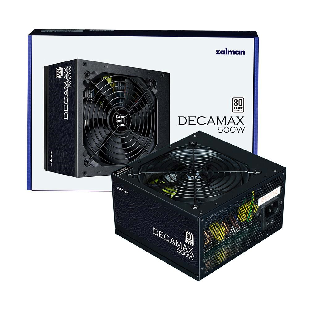 ZALMAN zdroj Decamax,  500W,  120mm,  80Plus,  černá3 