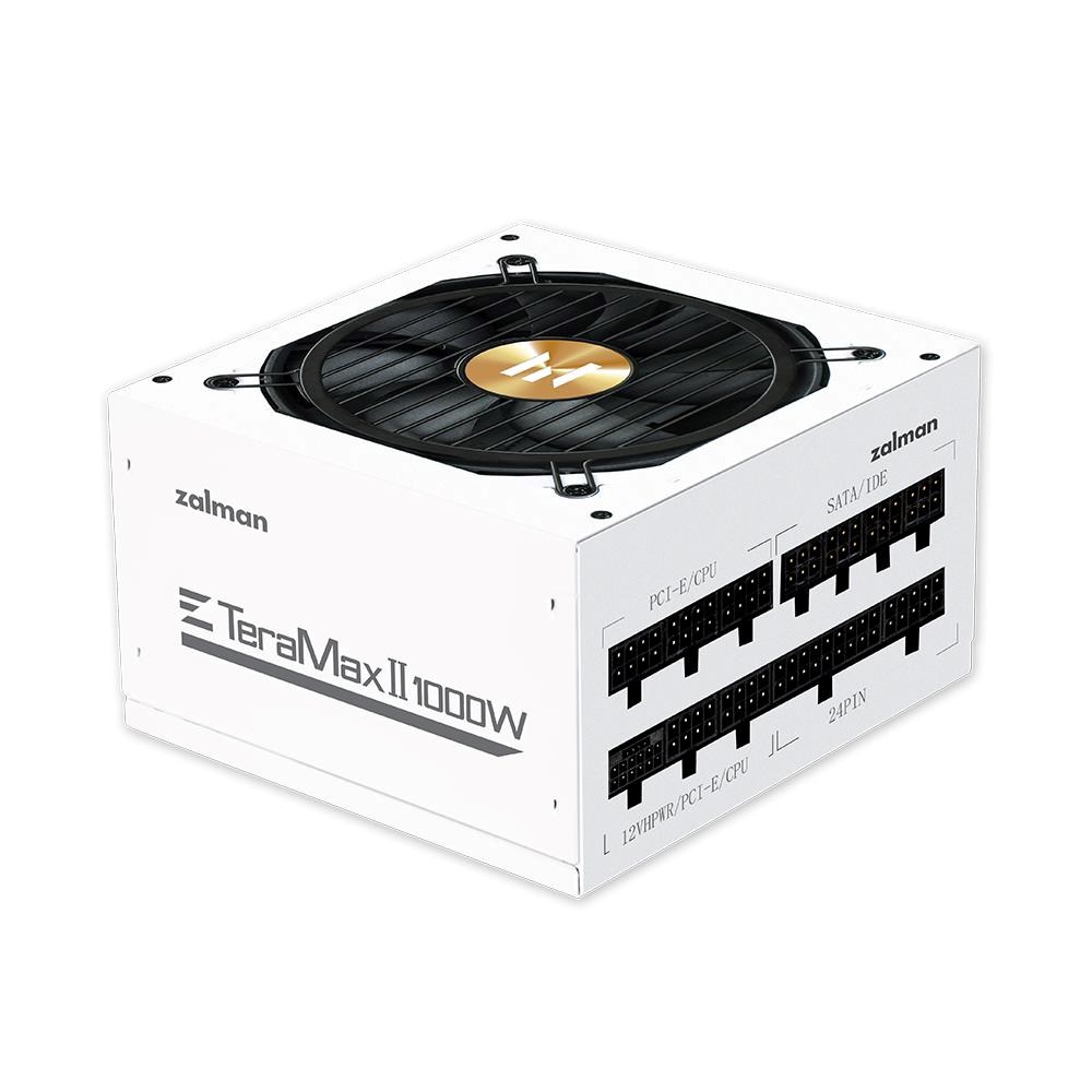 ZALMAN zdroj TeraMax II,  1000W,  120mm,  80Plus Gold,  Plně Modulární,  ATX 3.0,  bílá1 
