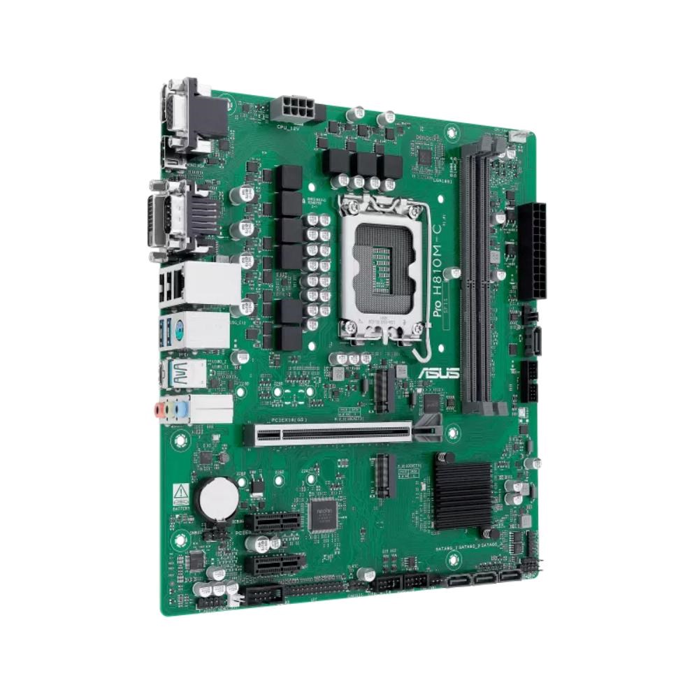 ASUS MB Sc LGA1851 PRO H810M-C-CSM,  2xDDR5,  1xDP,  1xHDMI,  1xVGA,  1xDVI-D,  mATX1 