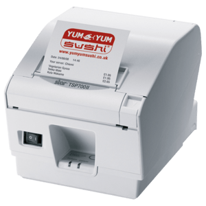Star TSP743II, HI X, 8 dots mm (203 dpi), cutter, USB, grey0 