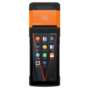 SUNMI V2s GO (No charging pins), 14 cm (5.5""), GPS, USB-C, BT (BLE), Wi-Fi, 4G, Android0 