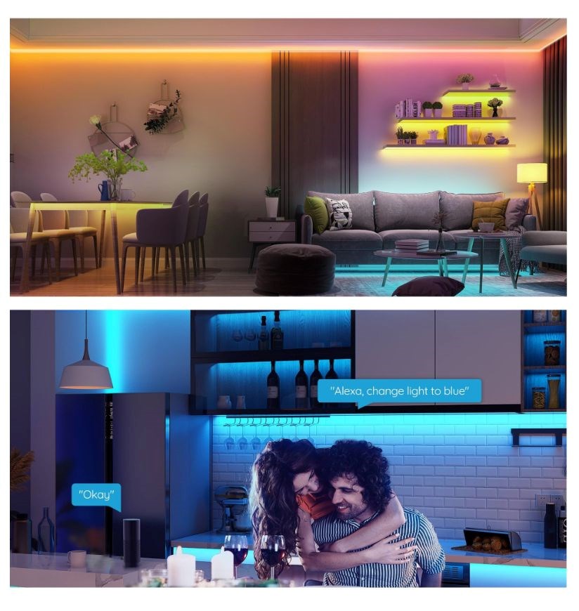 Govee WiFi RGB Smart LED pásek 10m5 