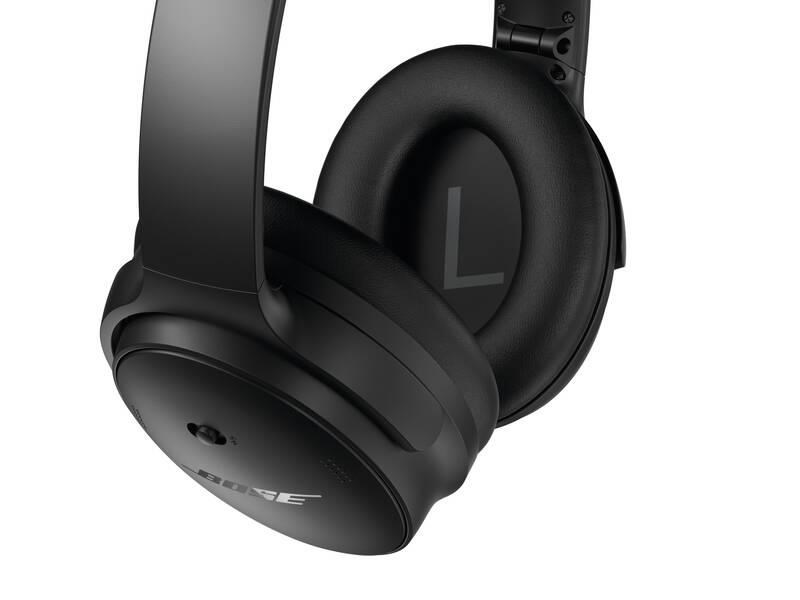 BOSE QuietComfort Headphones sluchátka,  bezdrátová,  přes hlavu,  USB-C,  okolo uší,  ANC,  černá5 