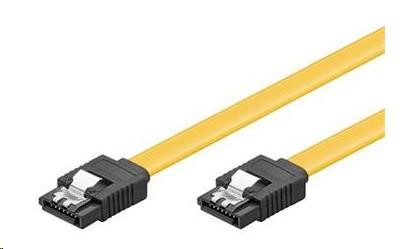 Kábel PREMIUMCORD SATA 3.0 údajov 30 cm,  kovové západky0 