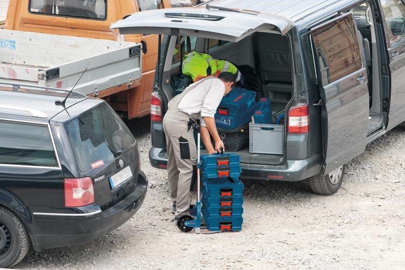 Bosch Aluminium Caddy skládací rudl8 