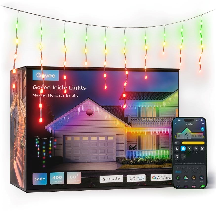 BAZAR - Govee Smart LED rampouchy RGB 10m Matter - Poškozený obal (Komplet)0 