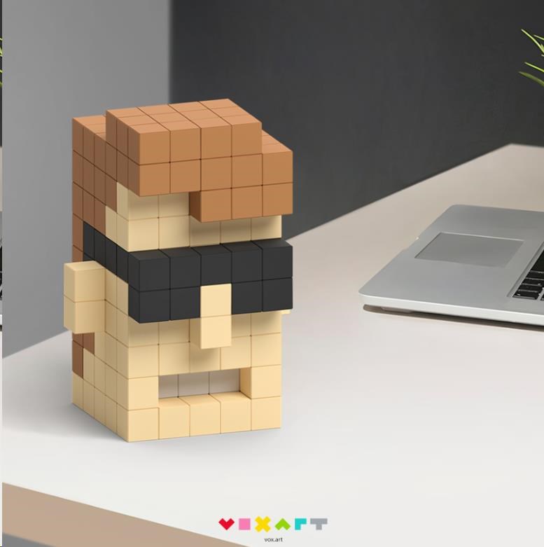 Pixio Voxart - Cubeheads - Dudes,  Smart Pixel7 