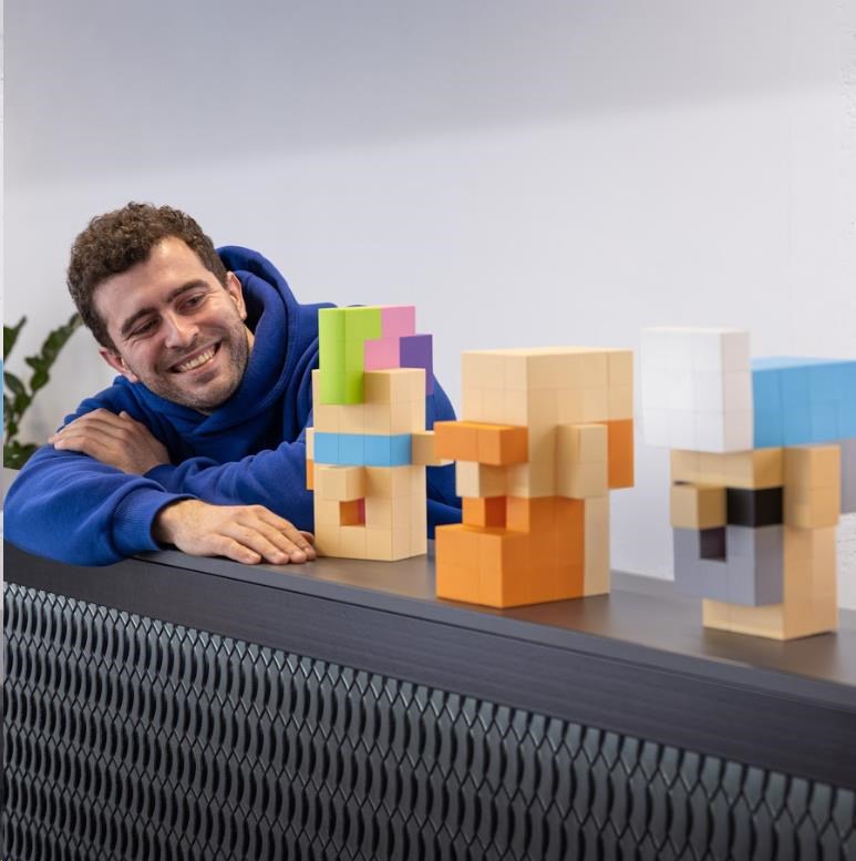Pixio Voxart - Cubeheads - Dudes,  Smart Pixel8 