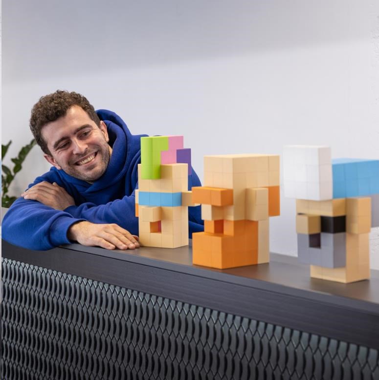 Pixio Voxart - Cubeheads - Hipsters, Smart Pixel7 