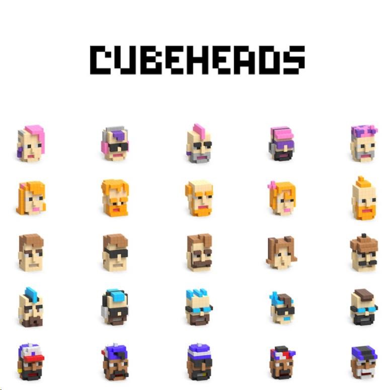 Pixio Voxart - Cubeheads - Buddies,  Smart Pixel1 