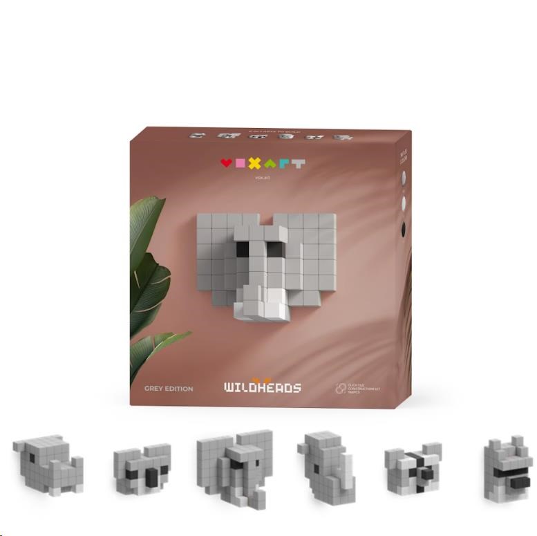 Pixio Voxart - Wildheads - Grey Edition, Smart Pixel0 