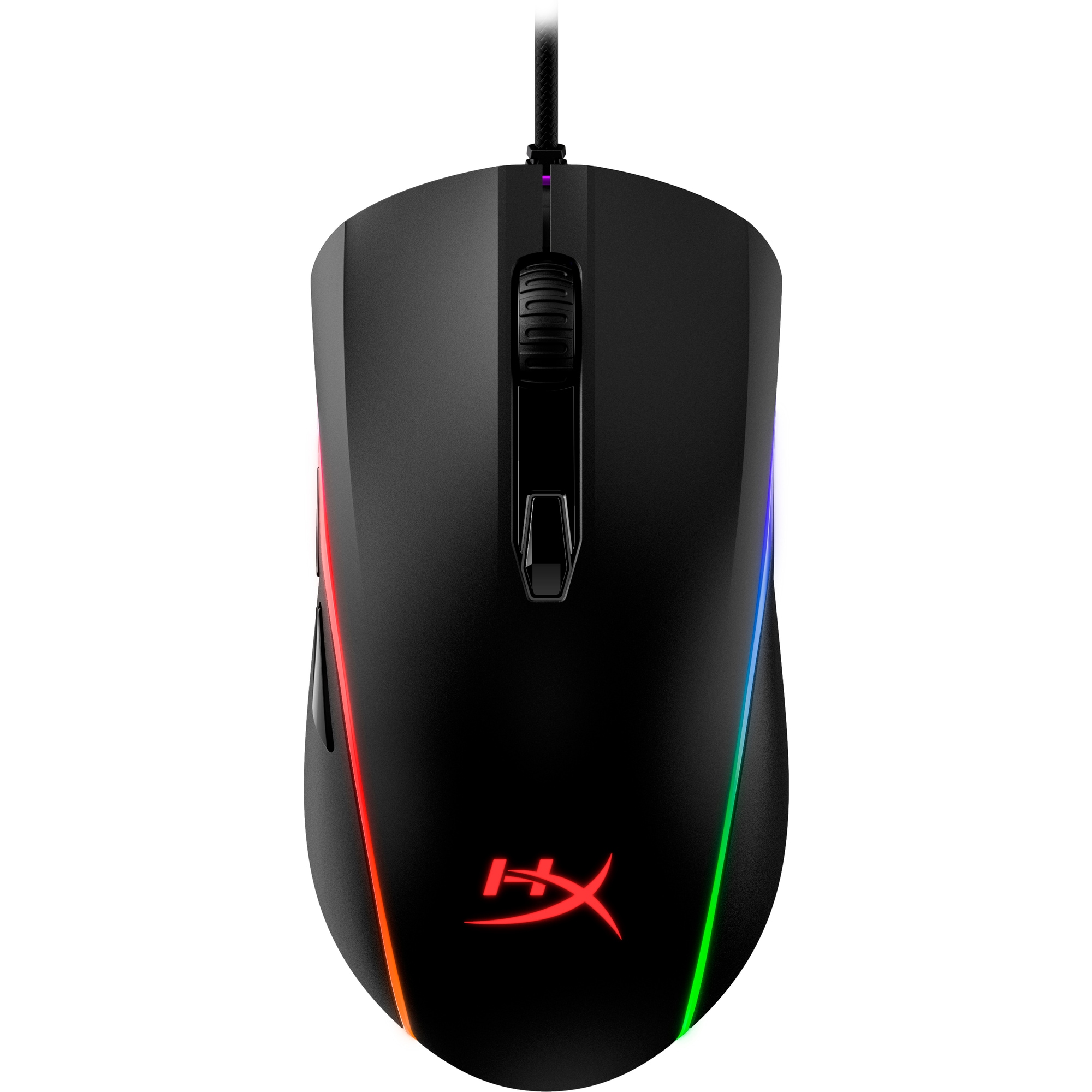 HP HyperX Pulsefire Fuse/ Herná/ Optická/ 3 200 DPI/ USB+BT/ Čierna