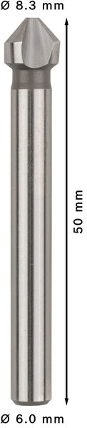 Bosch záhlubník PRO Soft Metal HSS, 8, 3 × 50 mm, M41 