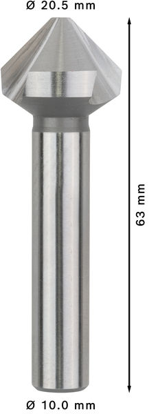 Bosch záhlubník PRO Soft Metal HSS, 20, 5 × 63 mm, M101 