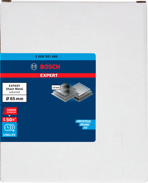 Bosch děrovka EXPERT Sheet Metal 85 mm1 