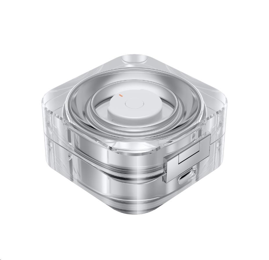 Samsung Q502 Galaxy Ring Size 12 Titanium Silver,  EU0 