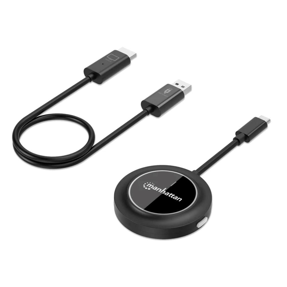 MANHATTAN HDMI Bezdrátová sada na prezentaci,  1080p,  černá0 