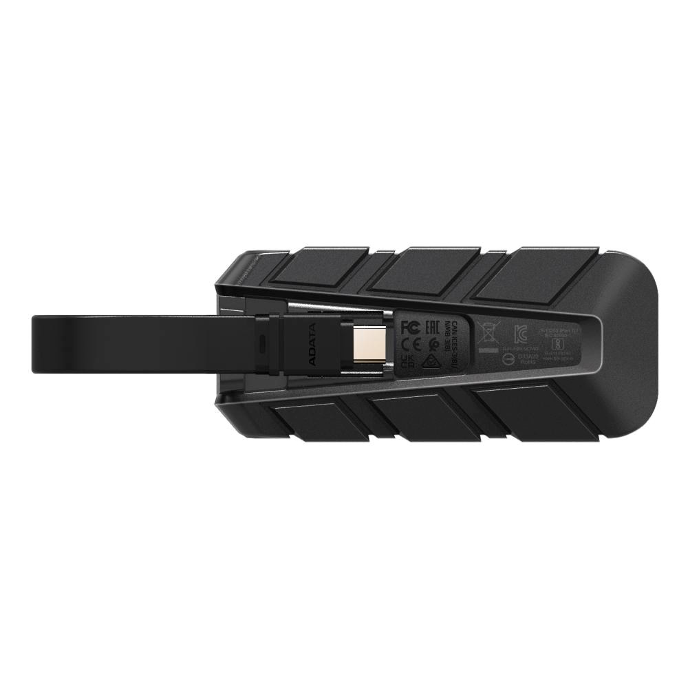 ADATA External SSD 500GB SC740,  USB-C 3.2 Gen2,  Černo-modrá1 