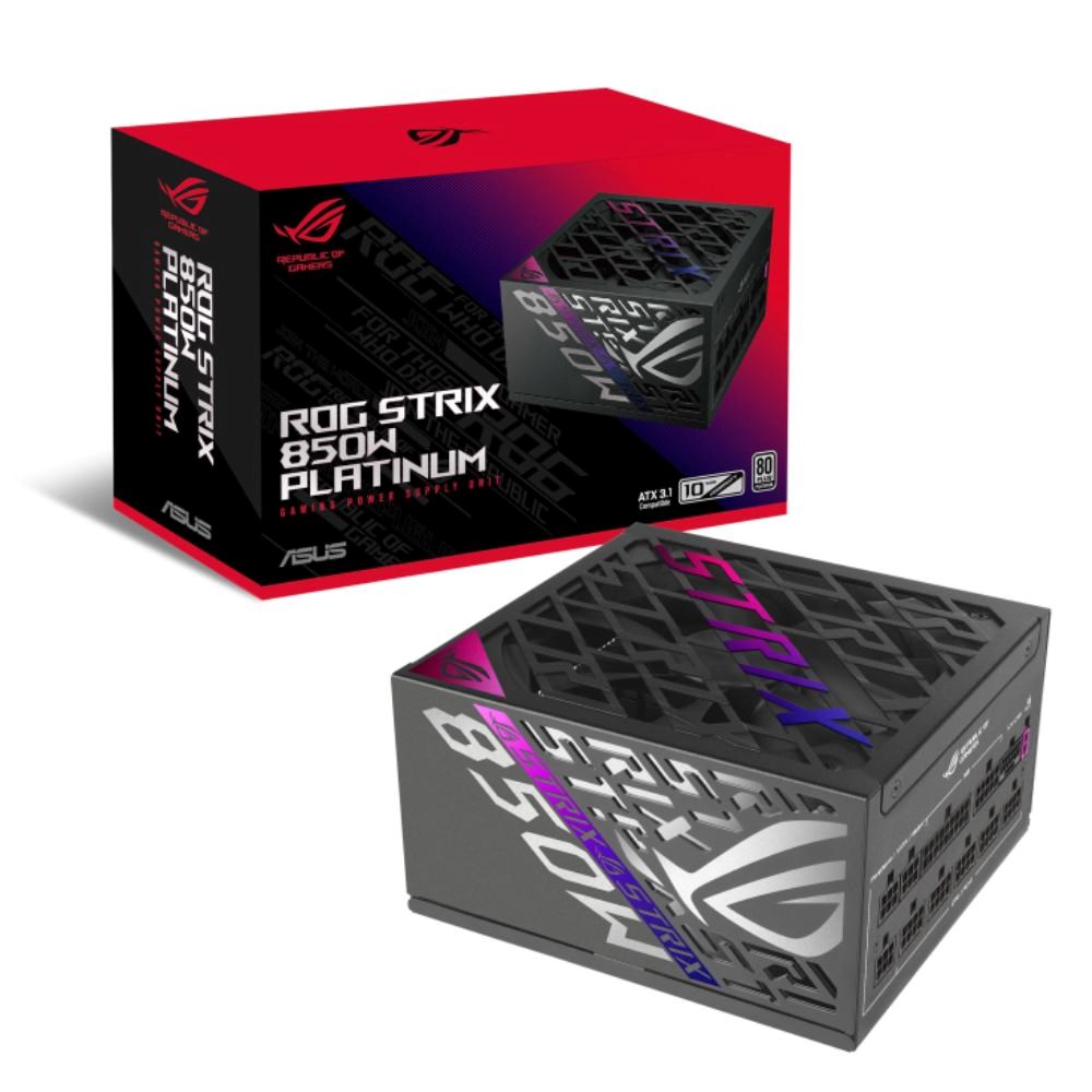 ASUS zdroj ROG STRIX 850W,  120mm,  80Plus Platinum,  černá2 