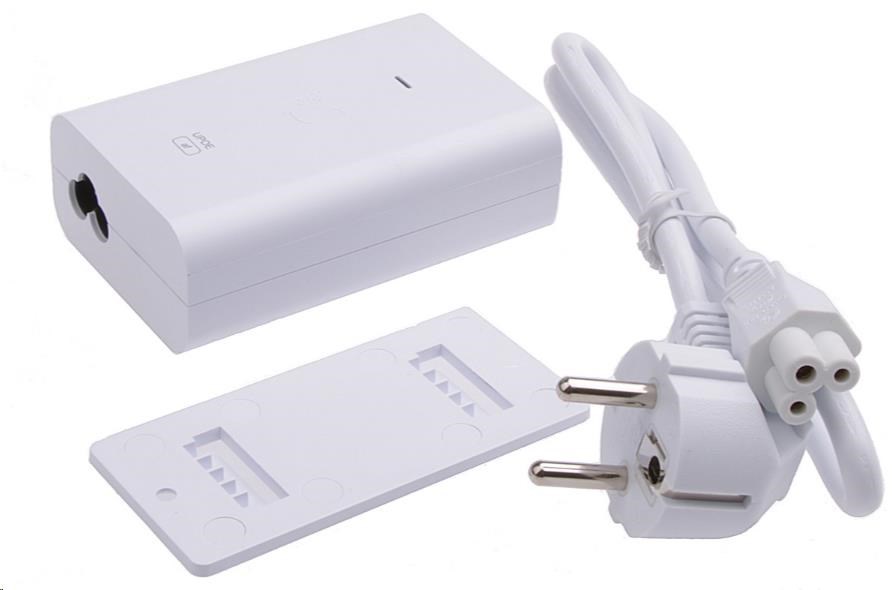 UBNT U-POE-af - Gigabitový PoE injektor 48V/ 0,32A- biely1 