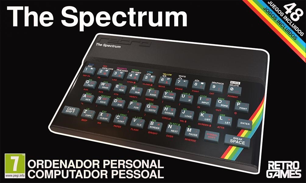 Retro herní konzole The Spectrum0 