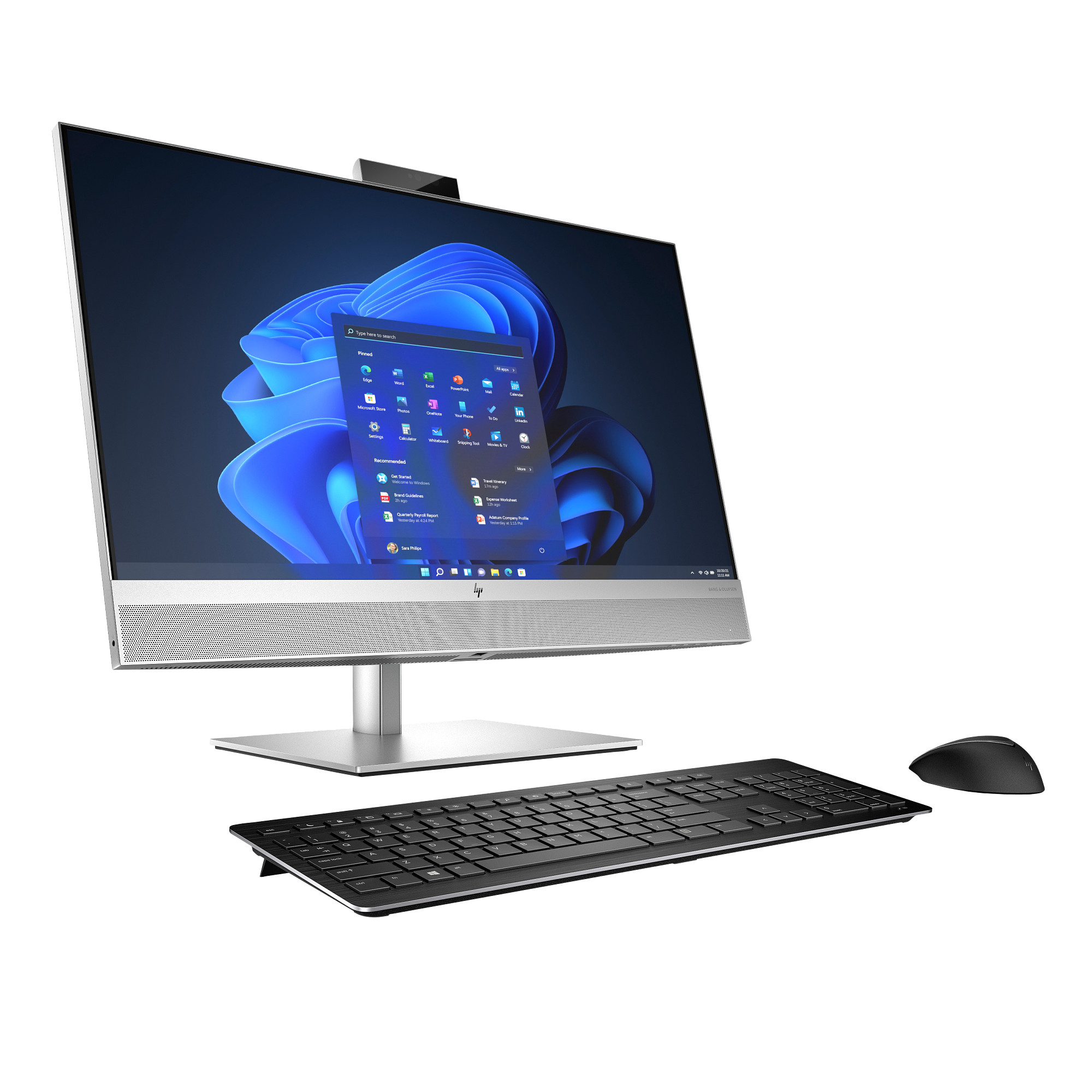 HP AiO EliteOne 870G9 27 T QHD i7-14700, 1x32GB,  1TBm.2, WiFi 6evPro+BT, wrls kl.a myš, MCR,  noDVD, 240Wpl., Win11Pro4 