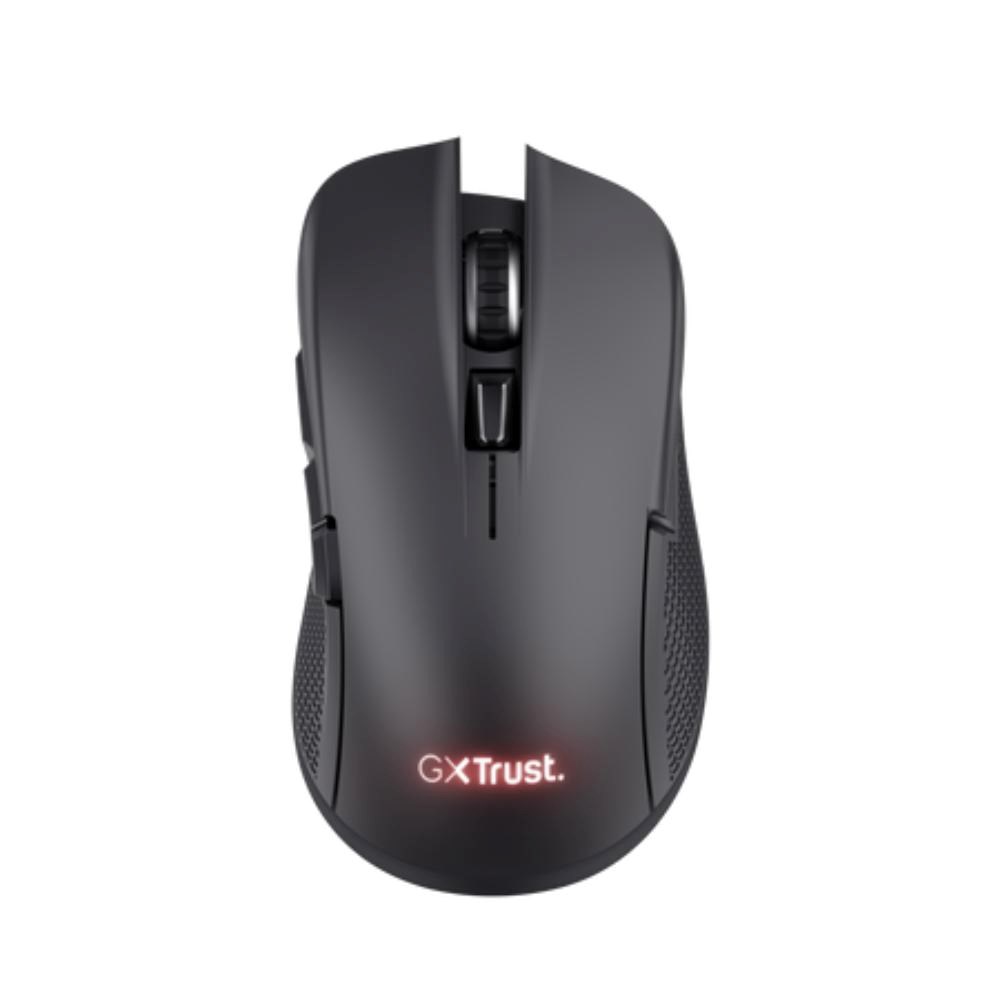TRUST bezdrátová myš GXT 931 Ybar Wireless,  Bezdrátová RF 2.4GHz,  USB-C,  Černá3 