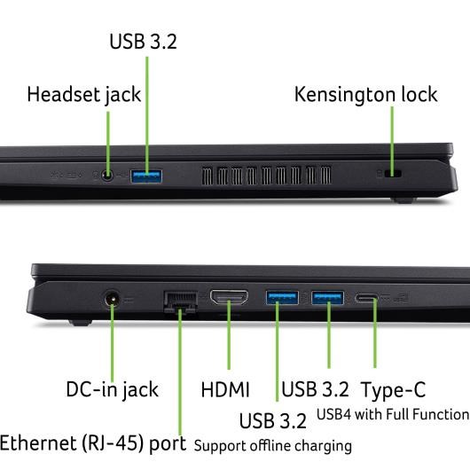 ACER NTB Nitro V 15 (ANV15-41-R7AY), R5-7535HS, 15.6