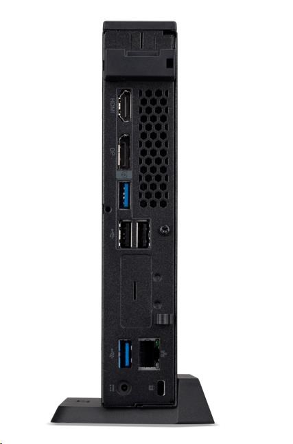 ACER PC Veriton N4720GT,  i3-14100T, 8GB DDR5, 512GB M.2 SSD, DVD±RW, Wifi, USB KB+mouse, W11P, 65W, Black2 