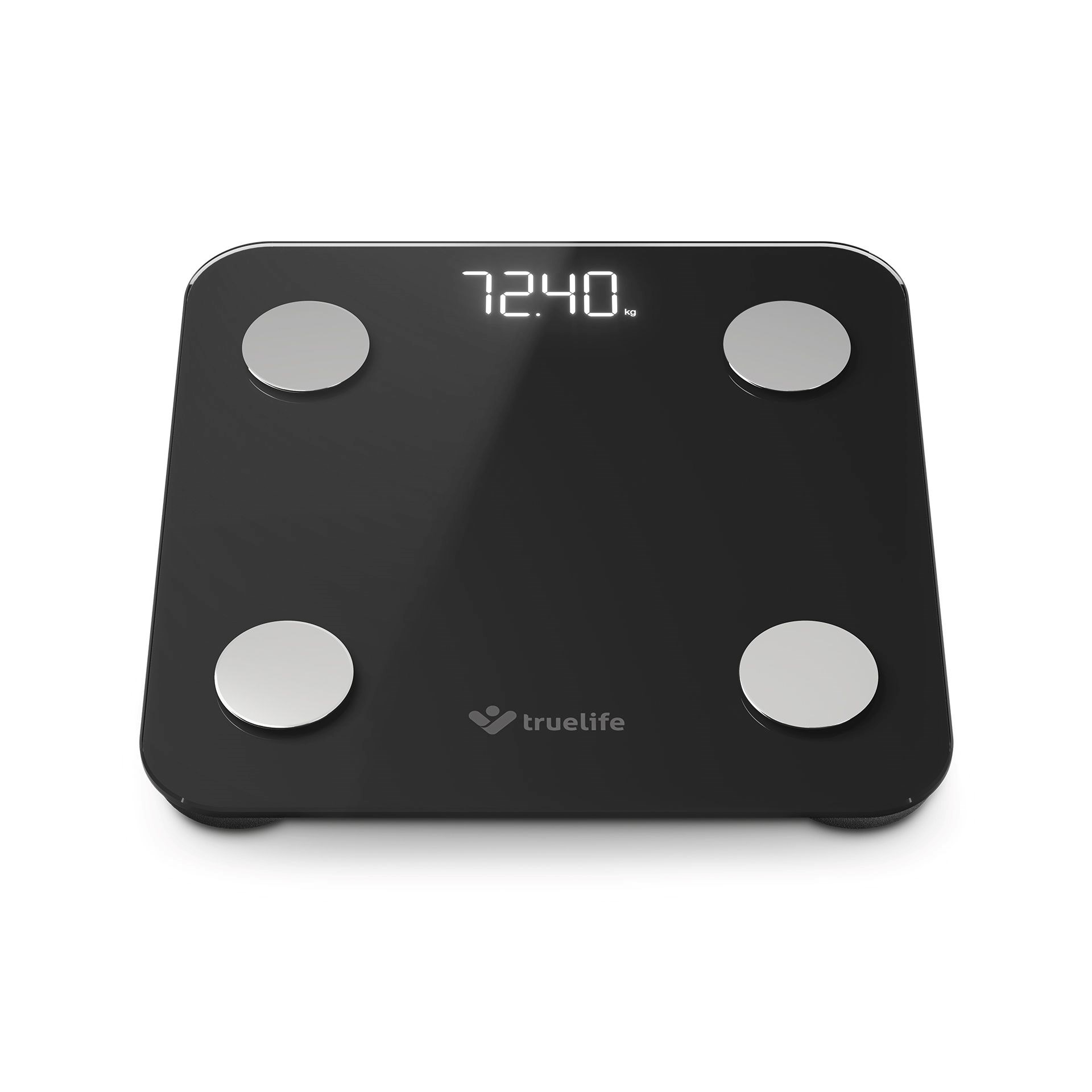 TrueLife FitScale W1 BT Black - bioelektrická impedanční bluetooth váha7 