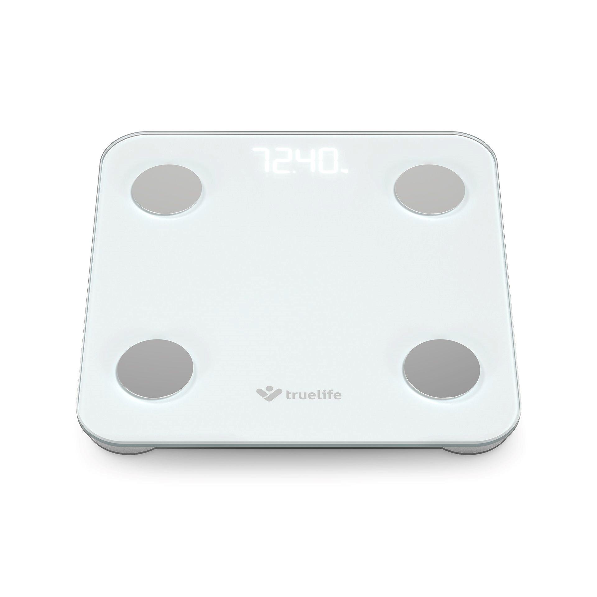 TrueLife FitScale W1 BT White - bioelektrická impedanční bluetooth váha13 