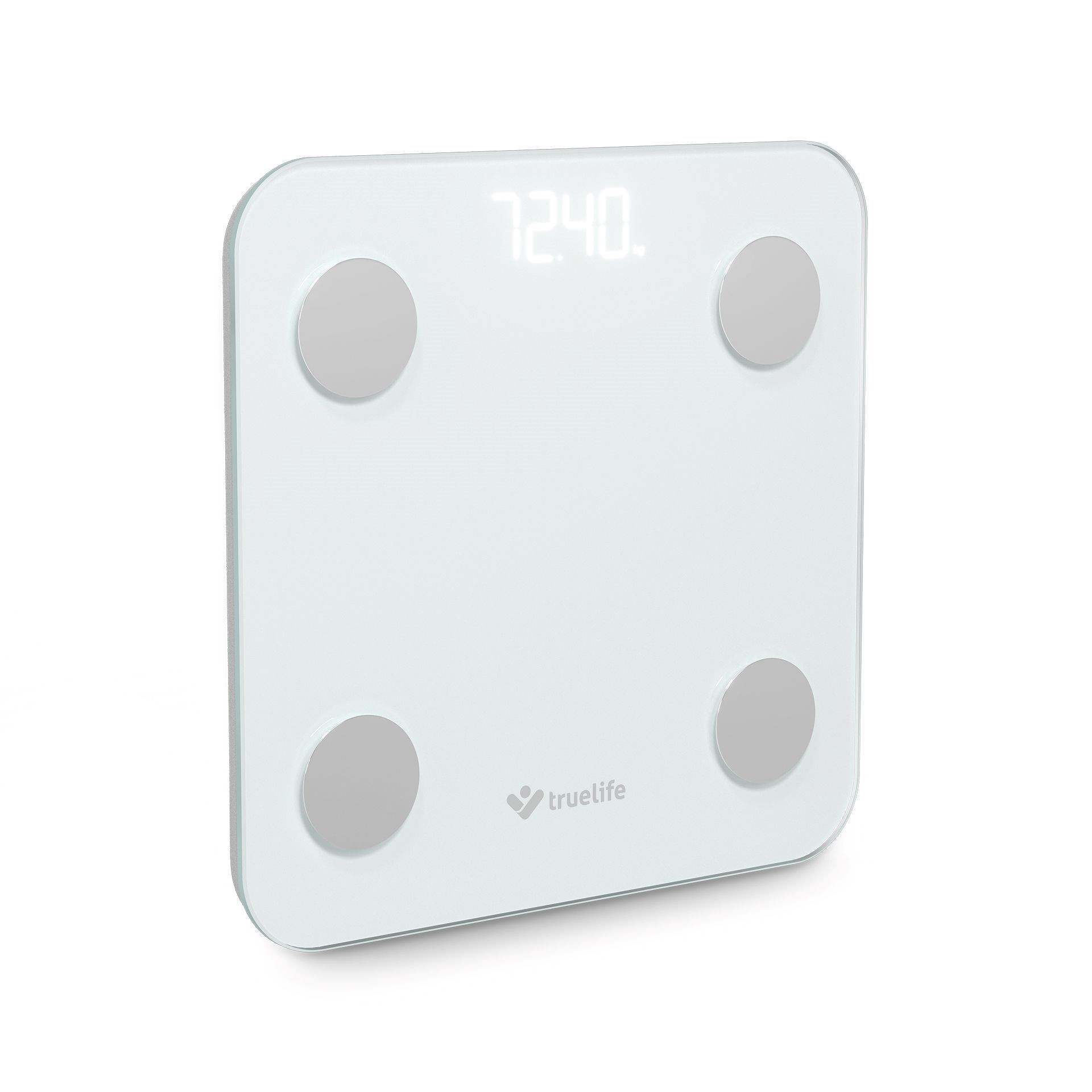 TrueLife FitScale W1 BT White - bioelektrická impedanční bluetooth váha15 