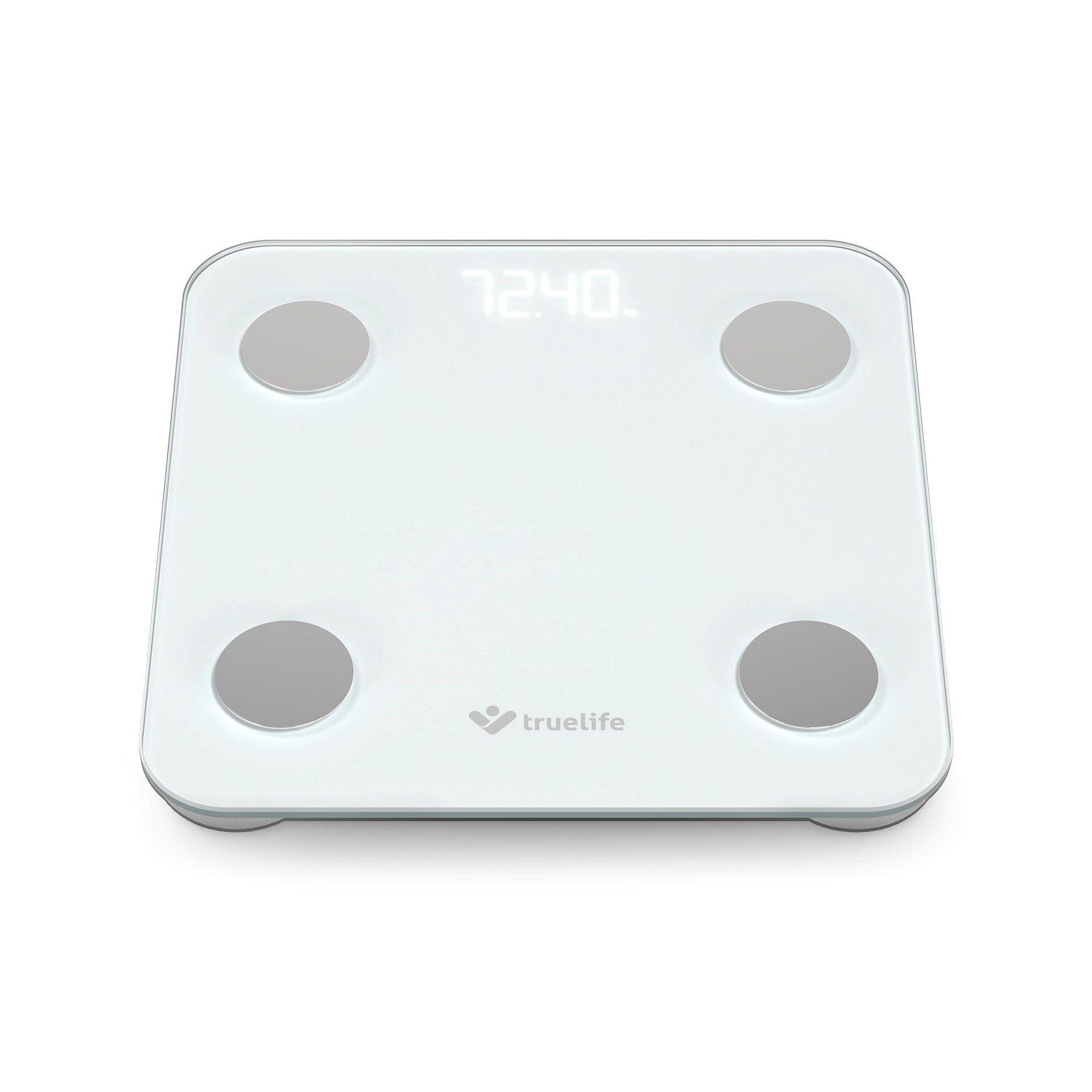 TrueLife FitScale W1 BT White - bioelektrická impedanční bluetooth váha7 