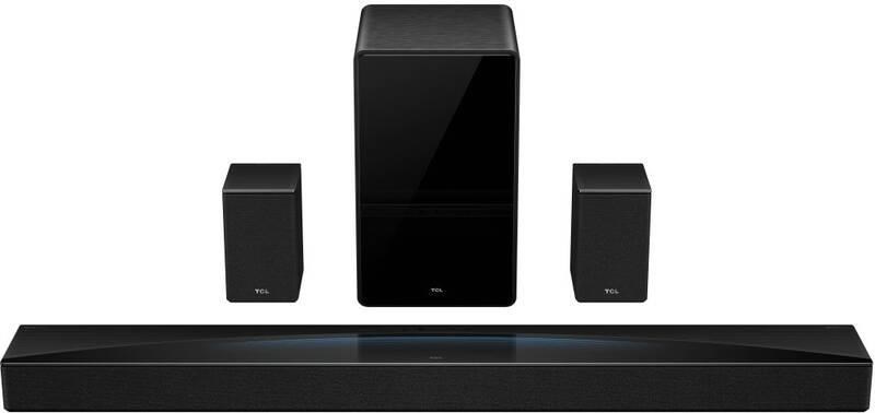 TCL Q85HE soundbar 7.1.4,  860 W,  Bluetooth 5.1,  WiFi 5,  Dolby Atmos,  Dolby TrueHD,  Dolby Digital Plus,  subwoofer,  černá3 