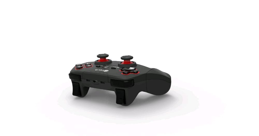 C-TECH Gamepad Khort pro PC/ PS3/ Android,  2x analog,  X-input,  vibrační,  bezdrátový,  USB1 