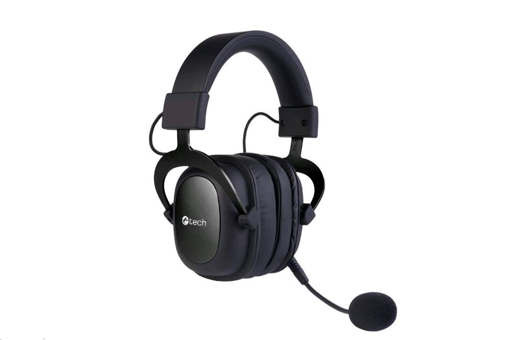 C-TECH Herní sluchátka Archon V2 (GHS-23B),  3.5mm Jack,  černá3 