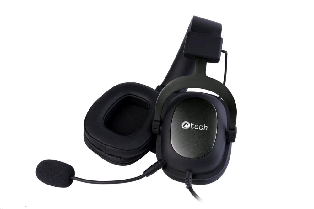 C-TECH Herní sluchátka Archon V2 (GHS-23B),  3.5mm Jack,  černá1 