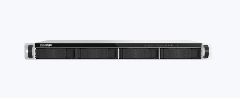 QNAP TS-h765eU-8G (4core 3, 4GHz, 8GB RAM, 4x SATA, 3x E1.S/ M.2, 2x 2, 5GbE, vol. 10GbE, malá hĺbka)