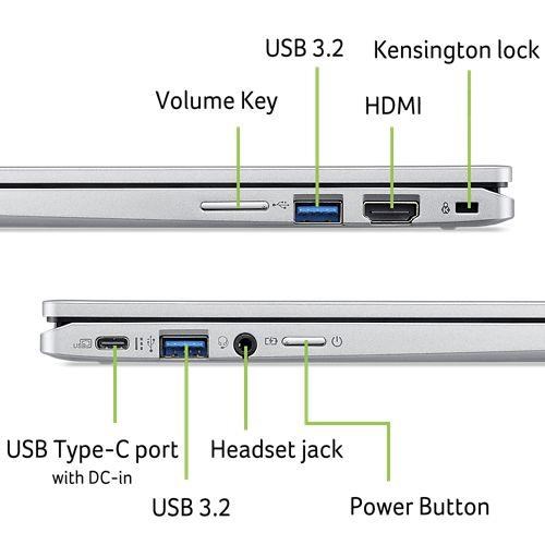 ACER NTB Chromebook Spin 312 (CP312-1HN-C67S), N100, 12.2