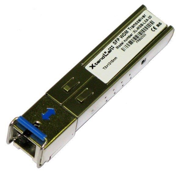 Optický SFP modul SM (1550nm/ 1310nm),  WDM,  1, 25 Gb/ s,  SC,  3km (CISCO, DELL, Planet, ZyXEL, TP-LINK, UBNT, MikroTik komp.)0 
