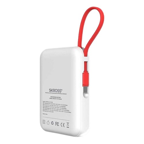 SKROSS powerbank Reload 10 Travel,  20W PD,  10 000mAh,  USB A+C2 