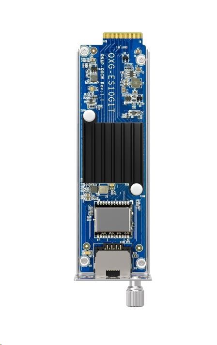 QNAP QXG-ES10G1T rozšiřující karta E1.S na 1x 10GBASE-T2 