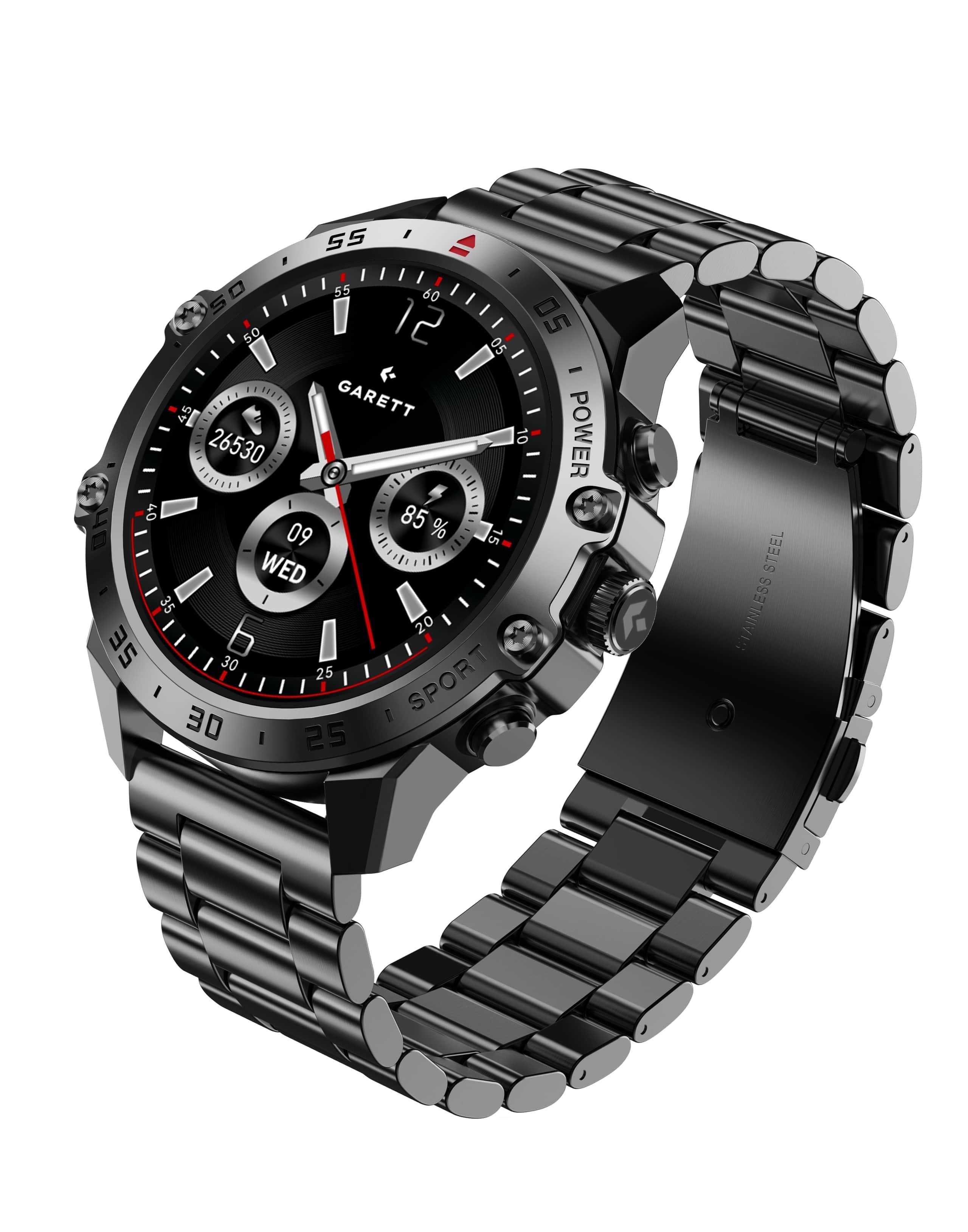 Garett Smartwatch V14 Black Steel0 