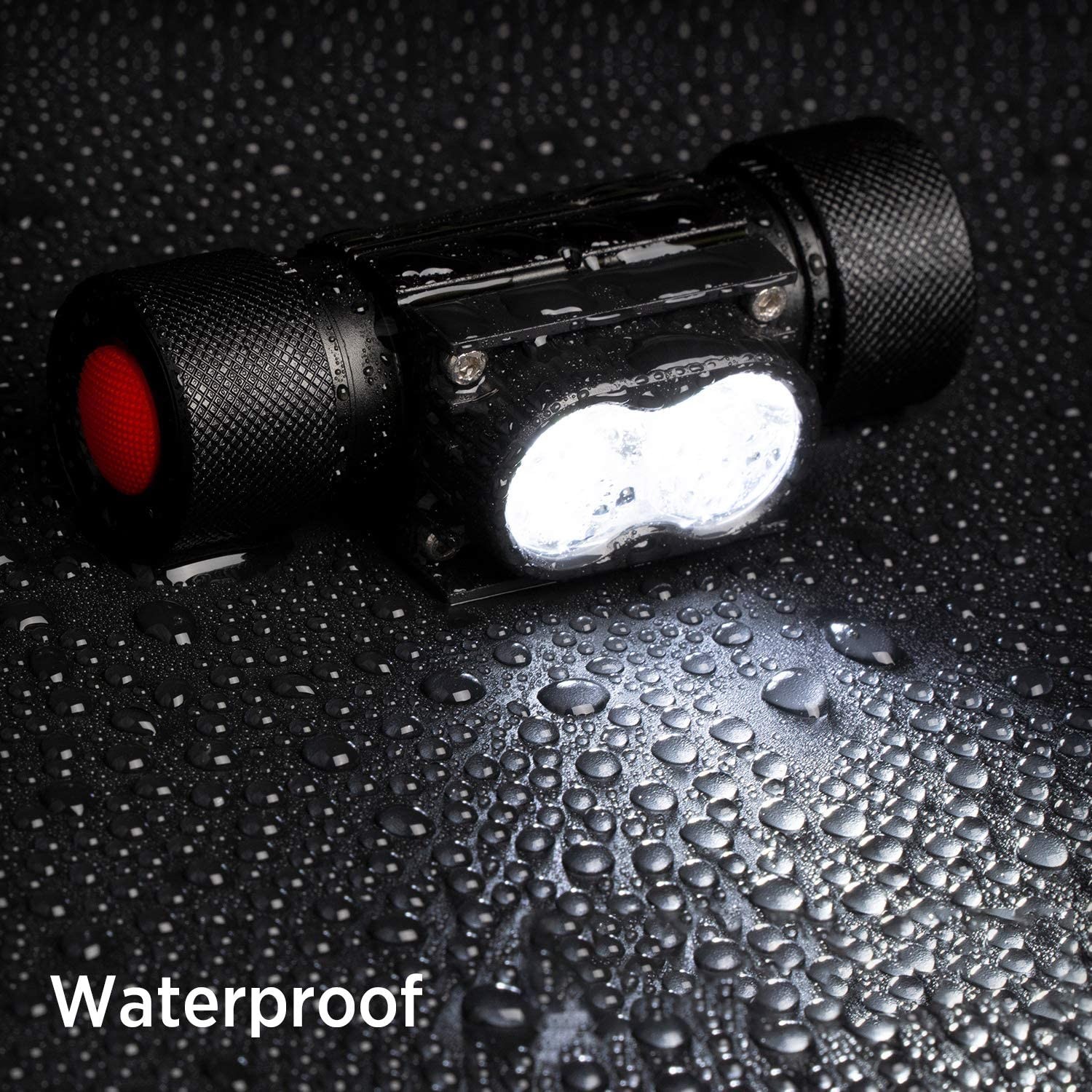 Solight LED čelová nabíjecí svítilna,  650lm,  Li-Ion5 