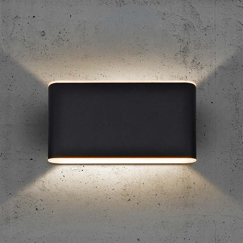 Solight LED venkovní nástěnné osvětlení Modena,  12W,  800lm,  3CCT,  černá7 