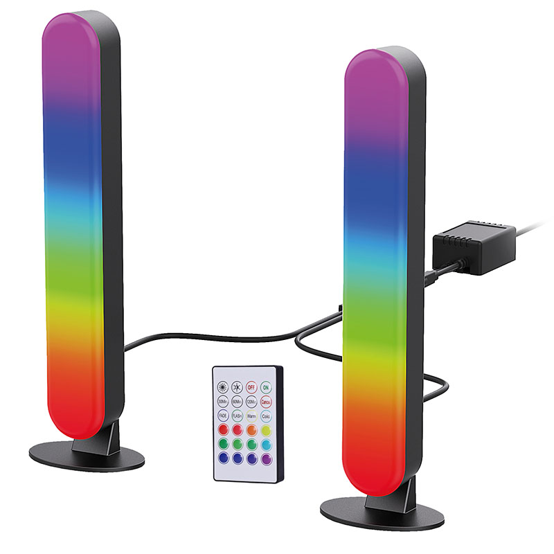 Solight LED RGB osvětlení Gaming,  dálkový ovladač,  zvukový senzor,  USB0 