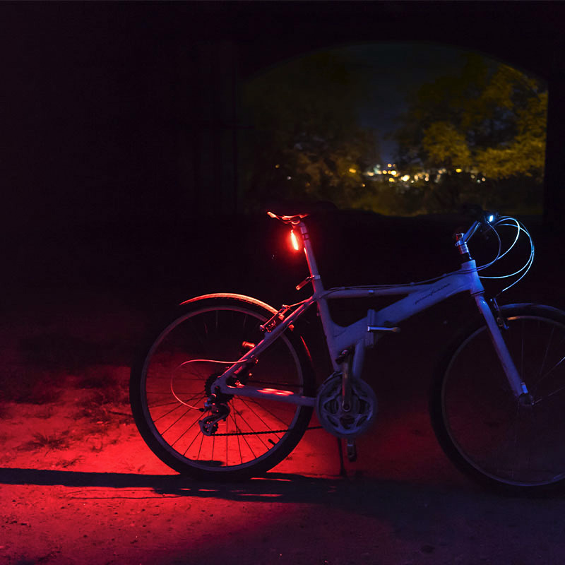 Solight LED nabíjecí zadní cyklo světlo,  3W COB,  nabíjecí,  Li-Ion4 